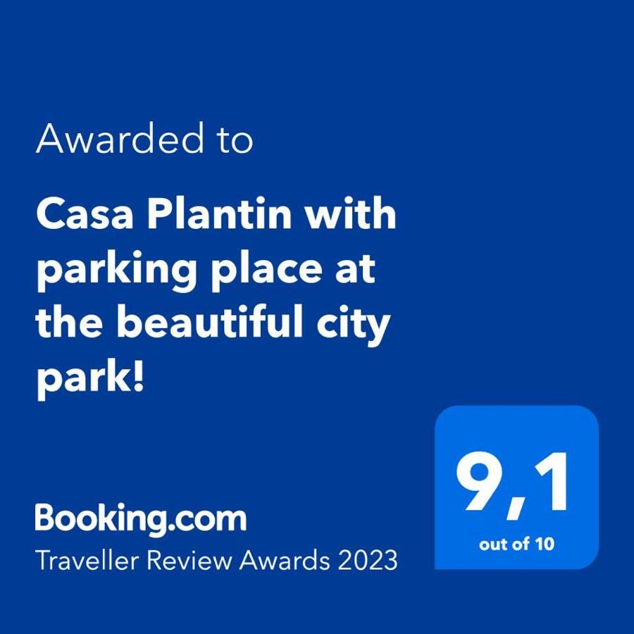 Casa Plantin With Parking Place At The Beautiful City Park! Antverpy Exteriér fotografie